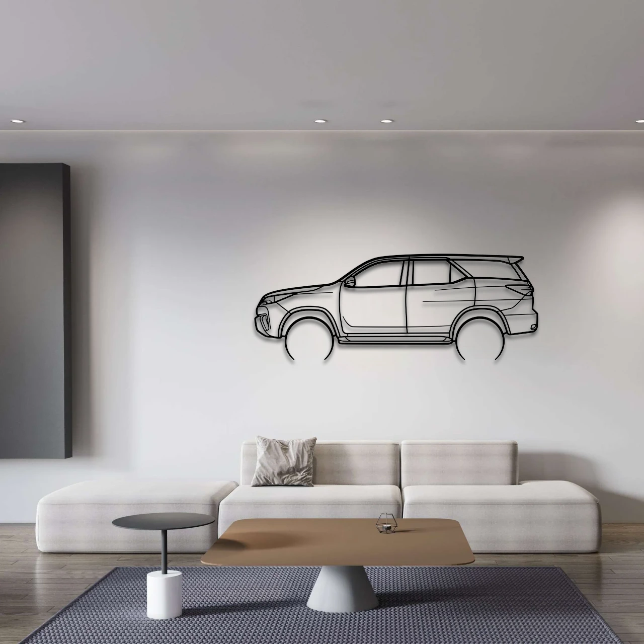 2023 FORTUNER METAL WALL ART - DopeCars
