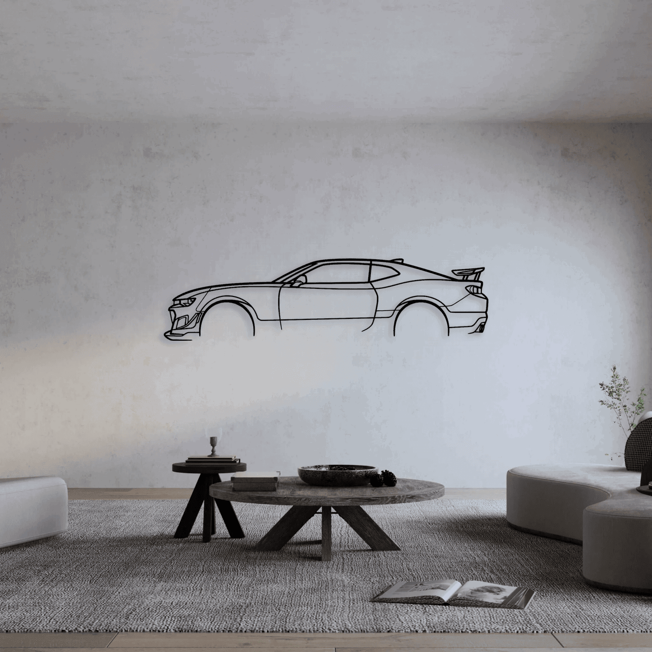 CHEVROLET CAMARO ZL1 METAL WALL ART - DopeCars