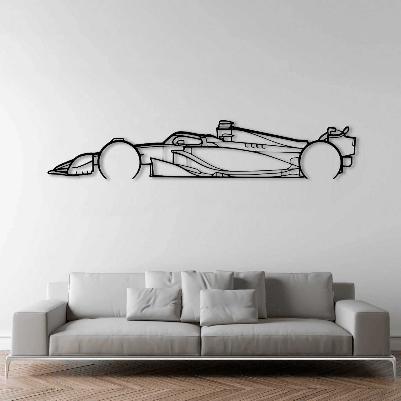 F1 2024 SF-24 METAL WALL ART - DopeCars