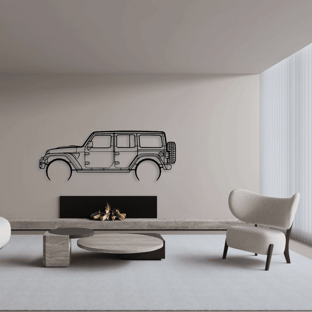 WRANGLER 392 XR METAL WALL ART - DopeCars