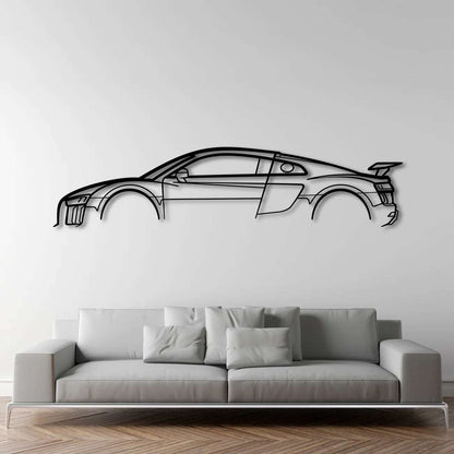 AUDI R8 V10 PLUS (GEN 2) METAL WALL ART - DopeCars