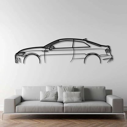 AUDI RS5 COUPE (B9-8W6 FACELIFT) METAL WALL ART - DopeCars