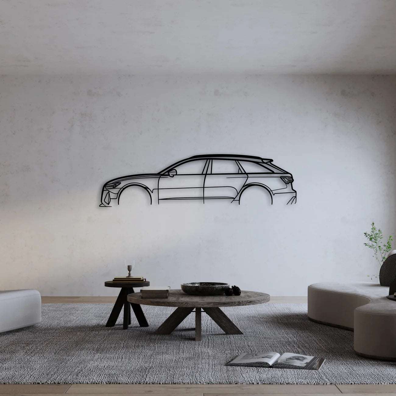 AUDI RS6 (C8) METAL WALL ART - DopeCars