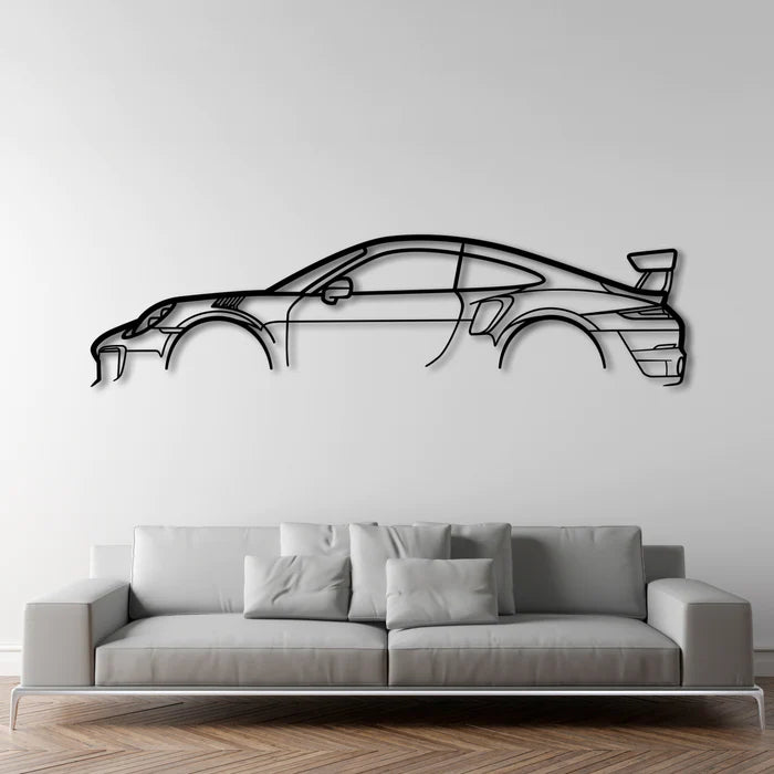 Porsche 911 GT2 RS (991.2) METAL WALL ART - DopeCars