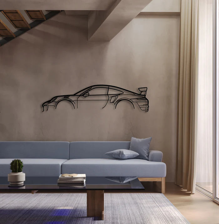 Porsche 911 GT2 RS (991.2) METAL WALL ART - DopeCars