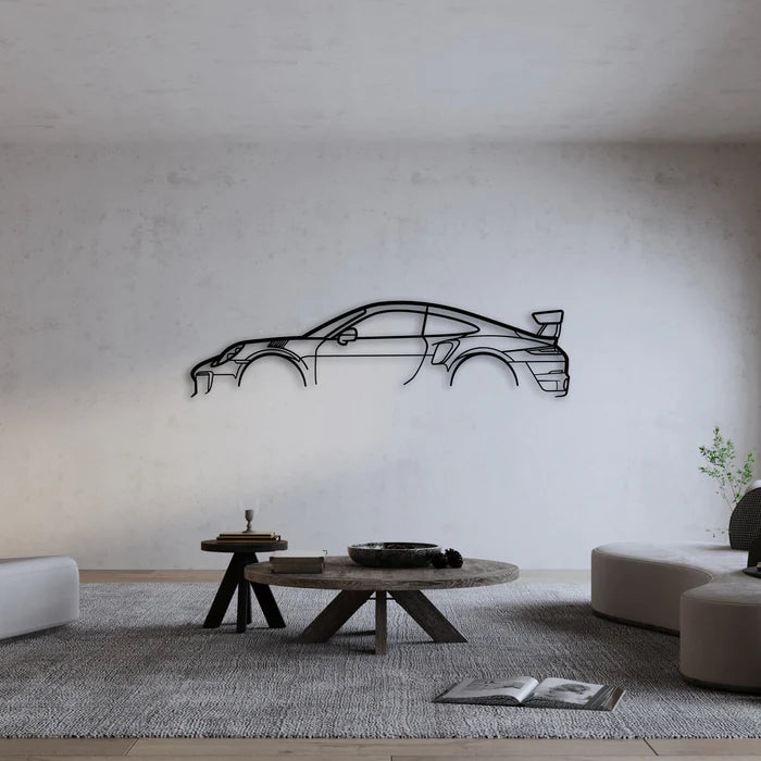 Porsche 911 GT2 RS (991.2) METAL WALL ART - DopeCars