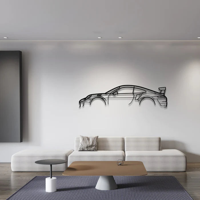 Porsche 911 GT2 RS (991.2) METAL WALL ART - DopeCars