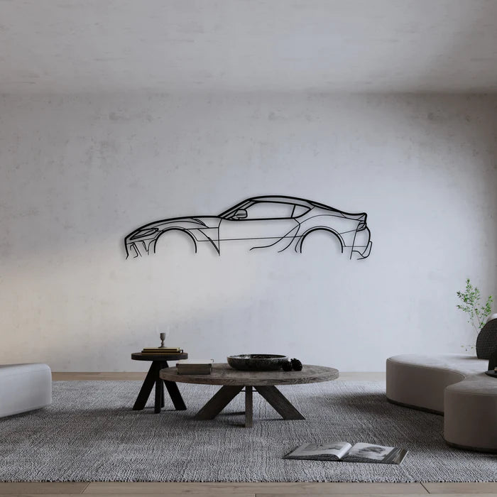 TOYOTA SUPRA MKV METAL WALL ART - DopeCars