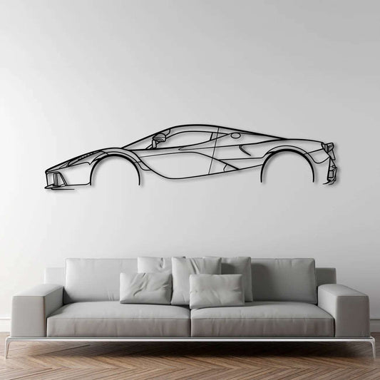 FERRARI LAFERRARI METAL WALL ART - DopeCars