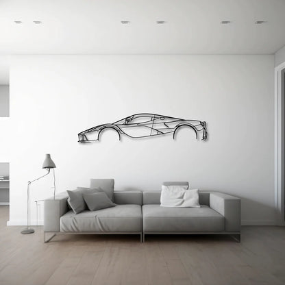 FERRARI LAFERRARI METAL WALL ART - DopeCars