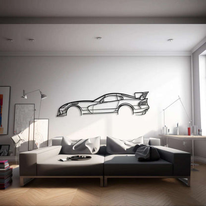 DODGE VIPER ACR METAL WALL ART - DopeCars