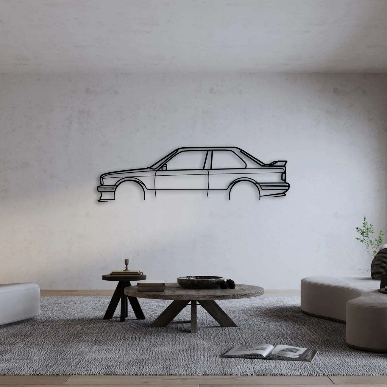 BMW M3 (E30) METAL WALL ART - DopeCars