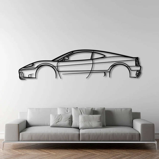 FERRARI 360 CHALLENGE STRADALE METAL WALL ART - DopeCars