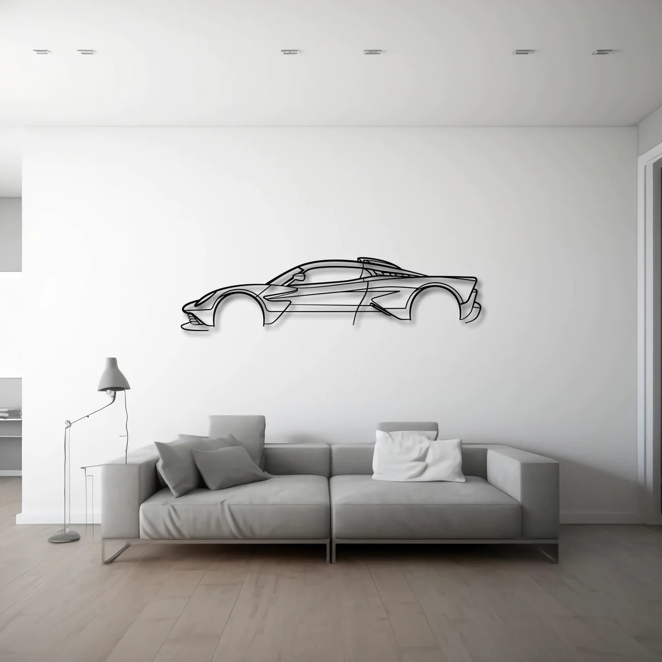 ASTON MARTIN VALHALLA METAL WALL ART - DopeCars