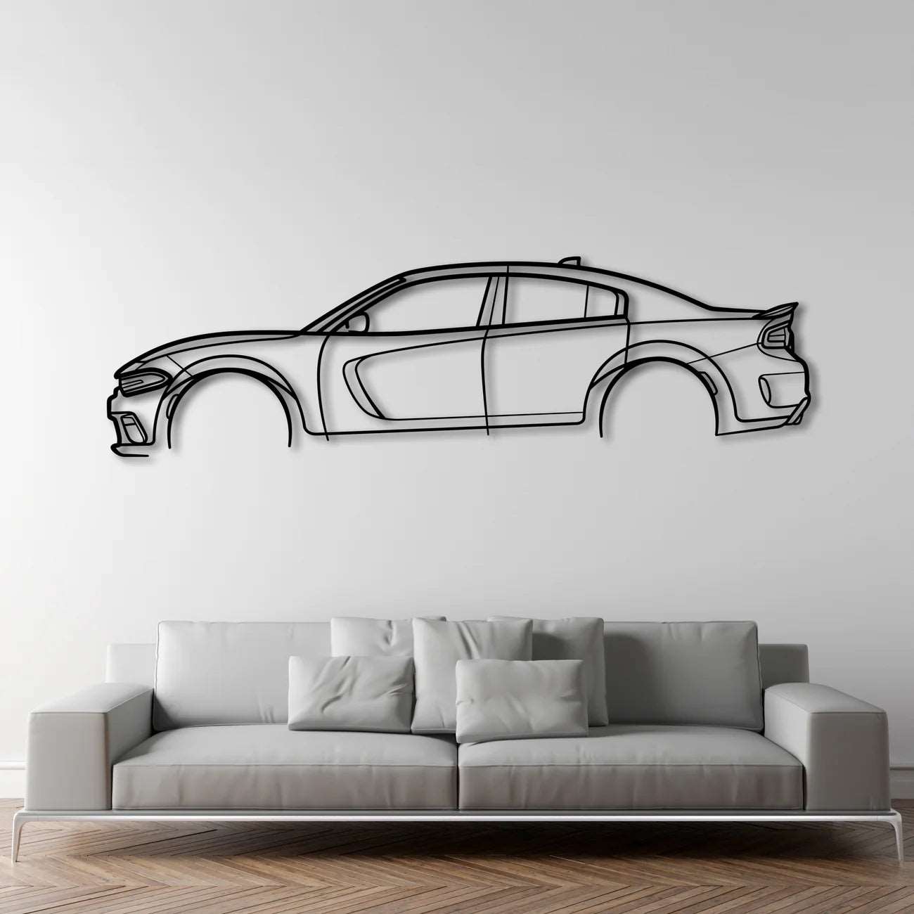 DODGE CHARGER SRT HELLCAT REDEYE METAL WALL ART - DopeCars