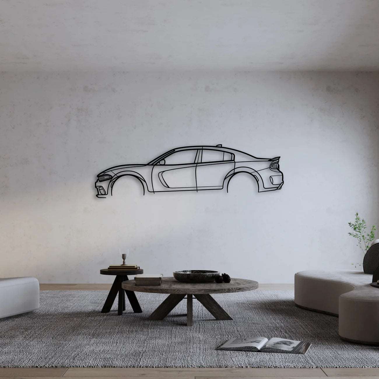 DODGE CHARGER SRT HELLCAT REDEYE METAL WALL ART - DopeCars