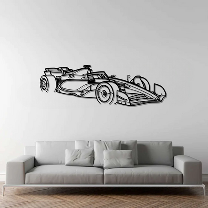 F1 2024 SF-24 Angle METAL WALL ART