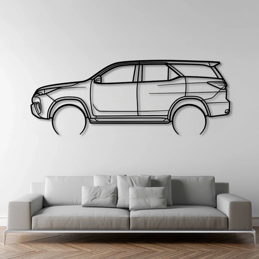 2023 FORTUNER METAL WALL ART - DopeCars