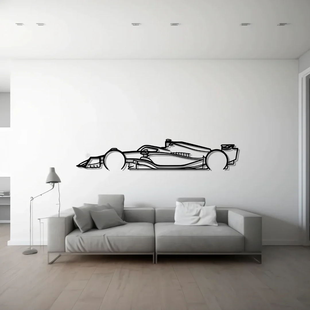 Formula 1 F1-75 METTAL WALL ART