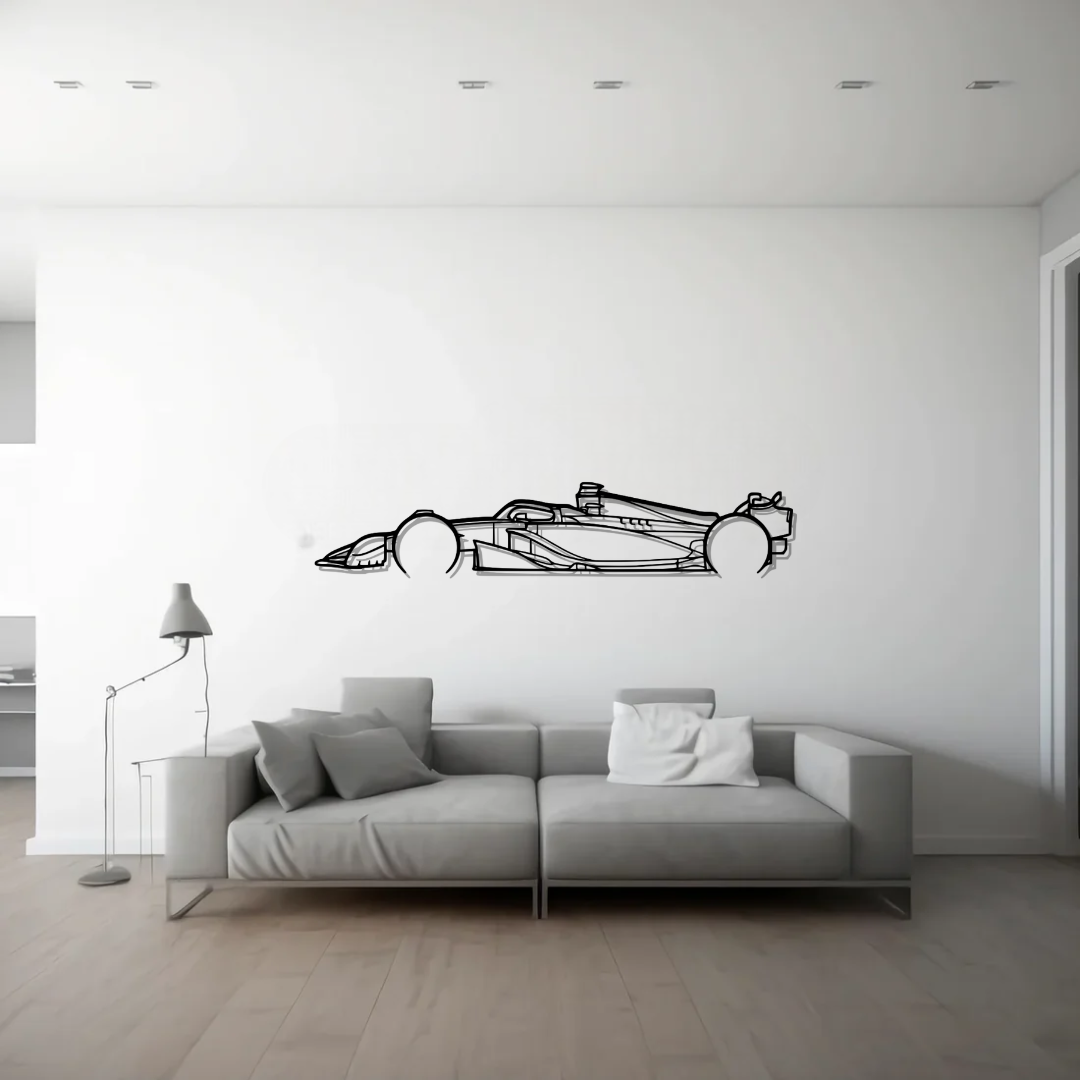 F1 2024 SF-24 METAL WALL ART