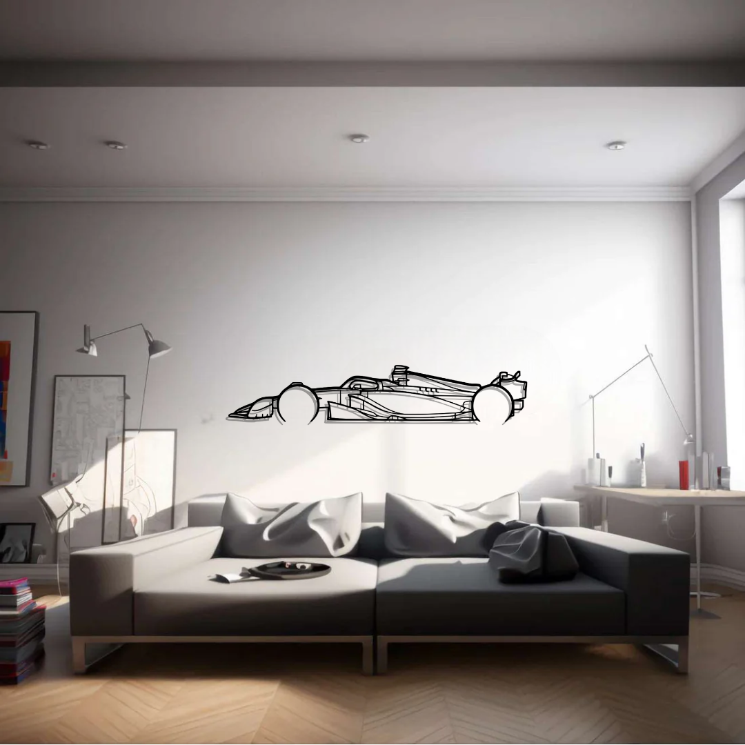 F1 2024 SF-24 METAL WALL ART