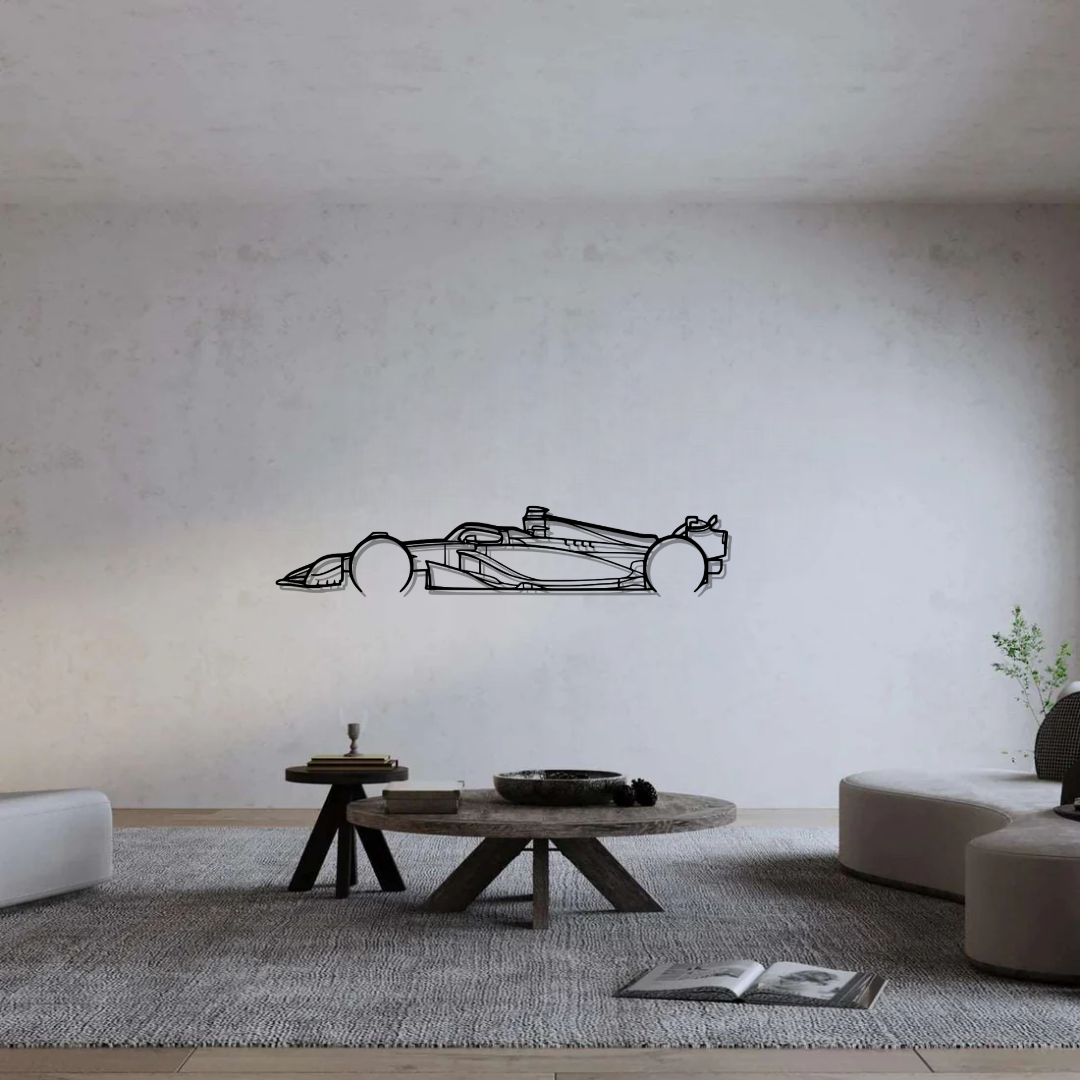 F1 2024 SF-24 METAL WALL ART