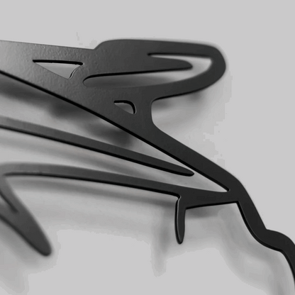 F1 2024 SF-24 ANGLE METAL WALL ART - DopeCars