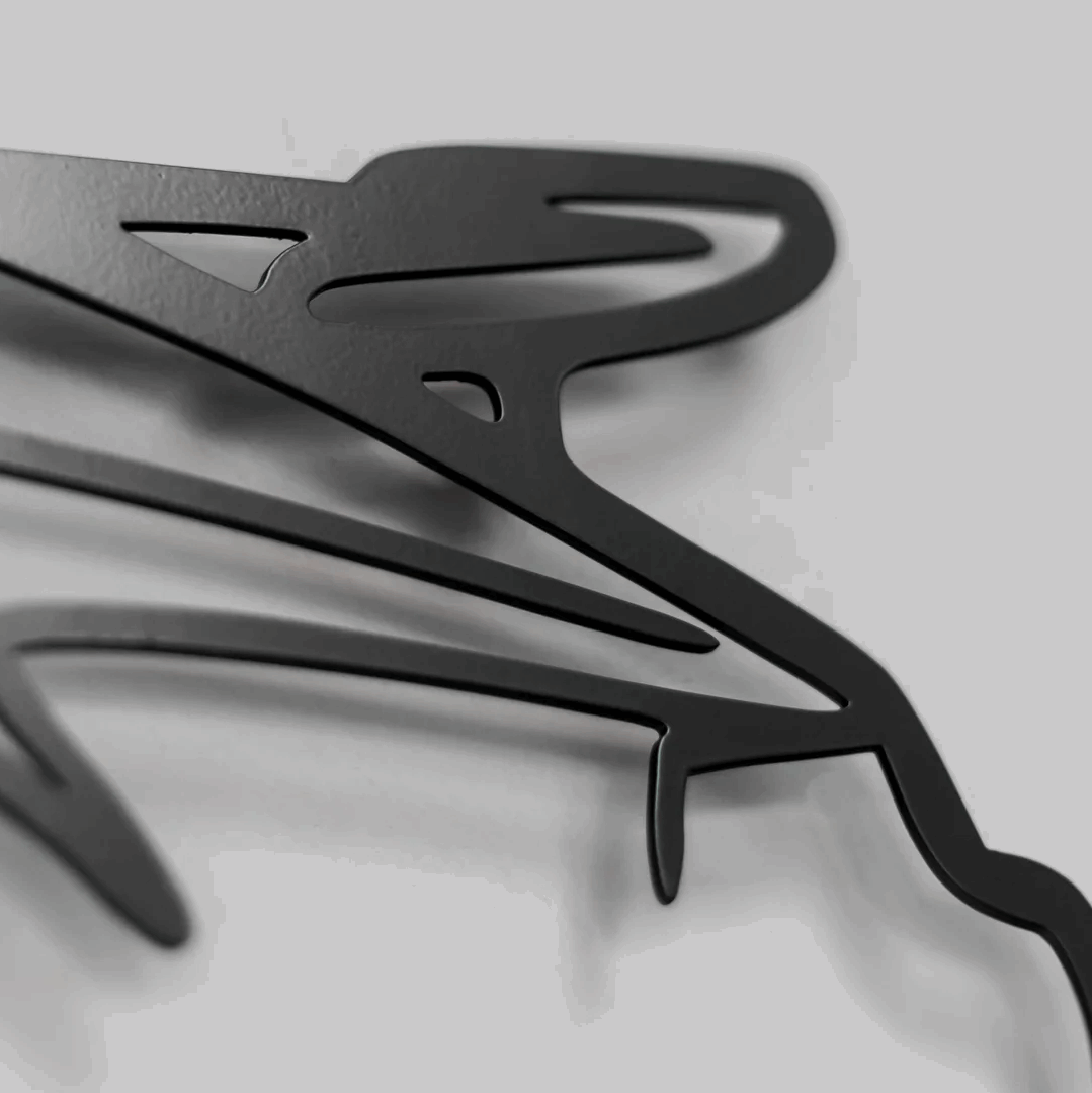 FORMULA 1 F1-75 METAL WALL ART - DopeCars