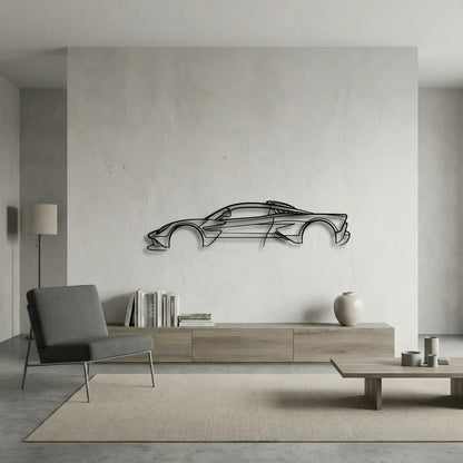 Aston Martin Valhalla Metal Wall Art