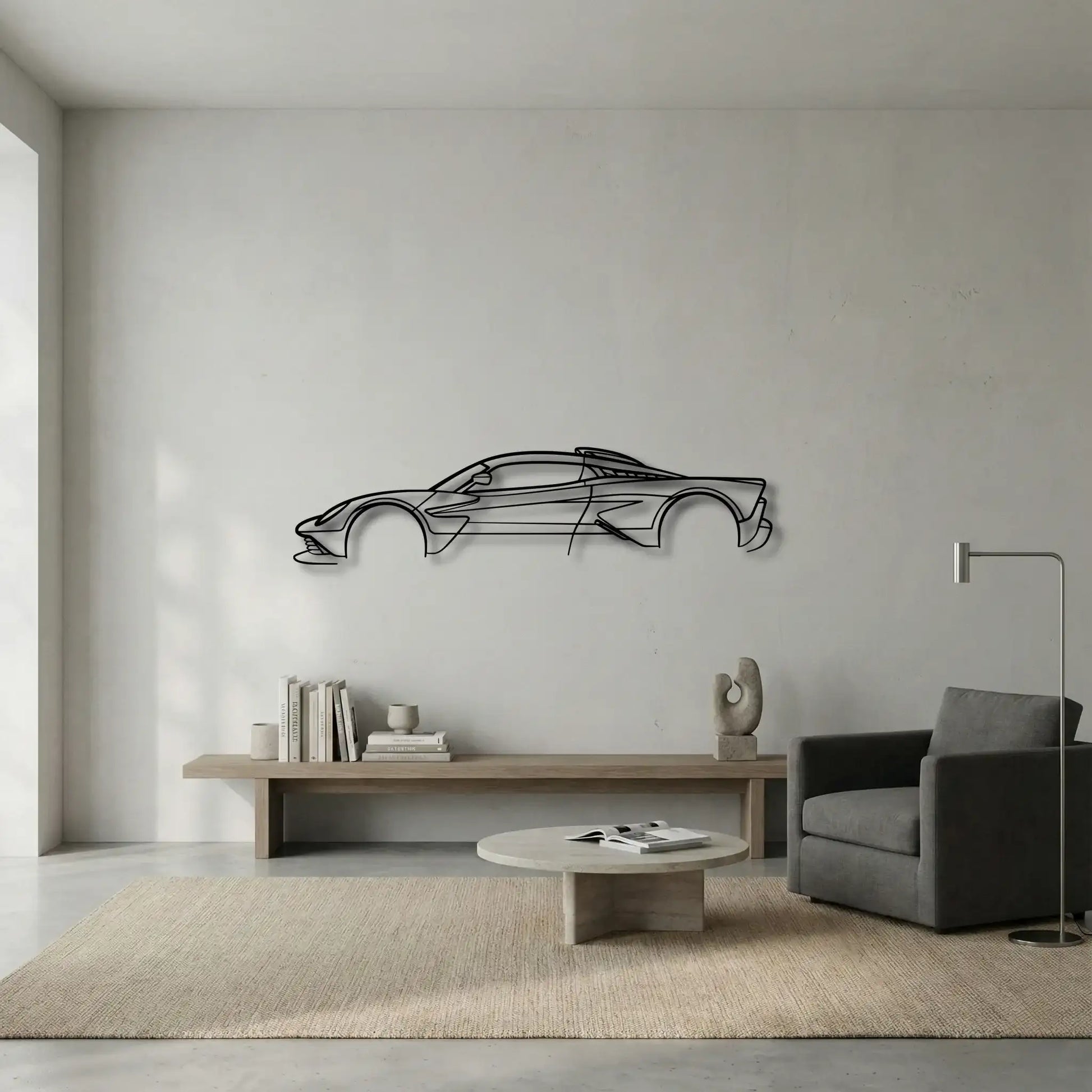 Aston Martin Valhalla Metal Wall Art