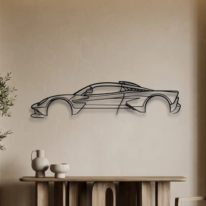 Aston Martin Valhalla Metal Wall Art - DopeCars