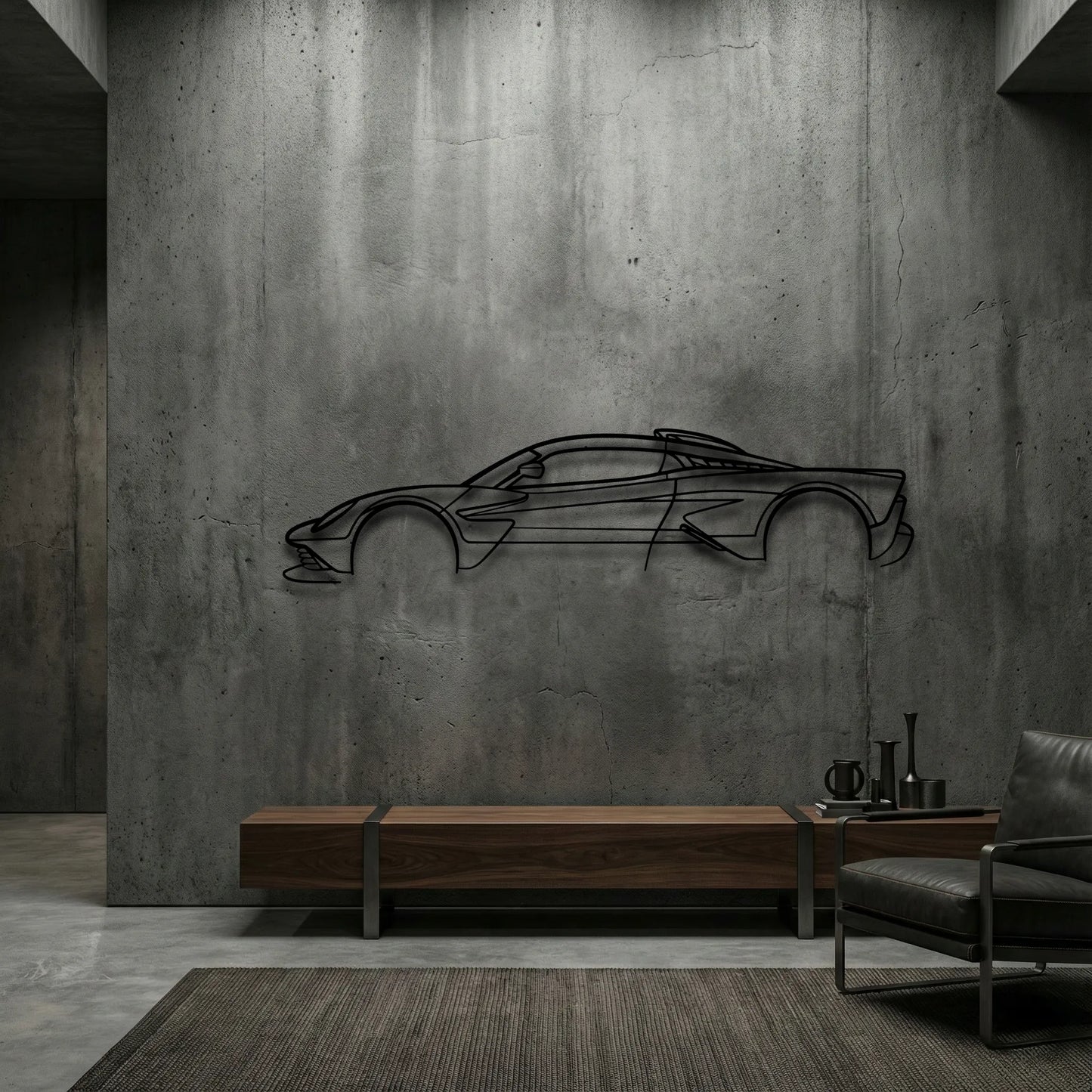 Aston Martin Valhalla Metal Wall Art - DopeCars