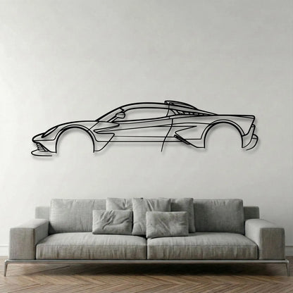 Aston Martin Valhalla Metal Wall Art - DopeCars