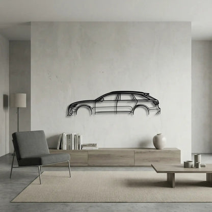 Audi RS6 (C8) Metal Wall Art