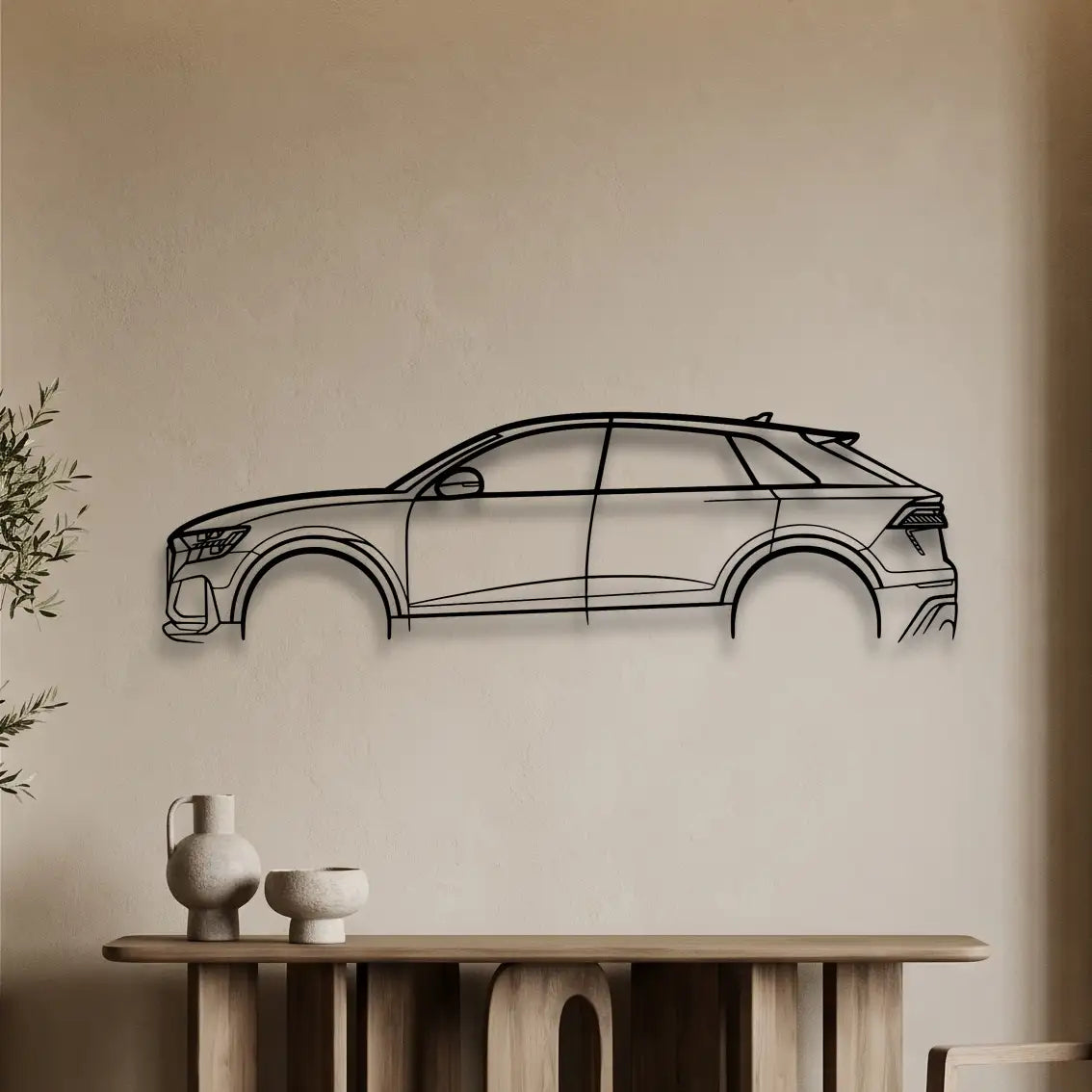 Audi RSQ8 Metal Wall Art - DopeCars
