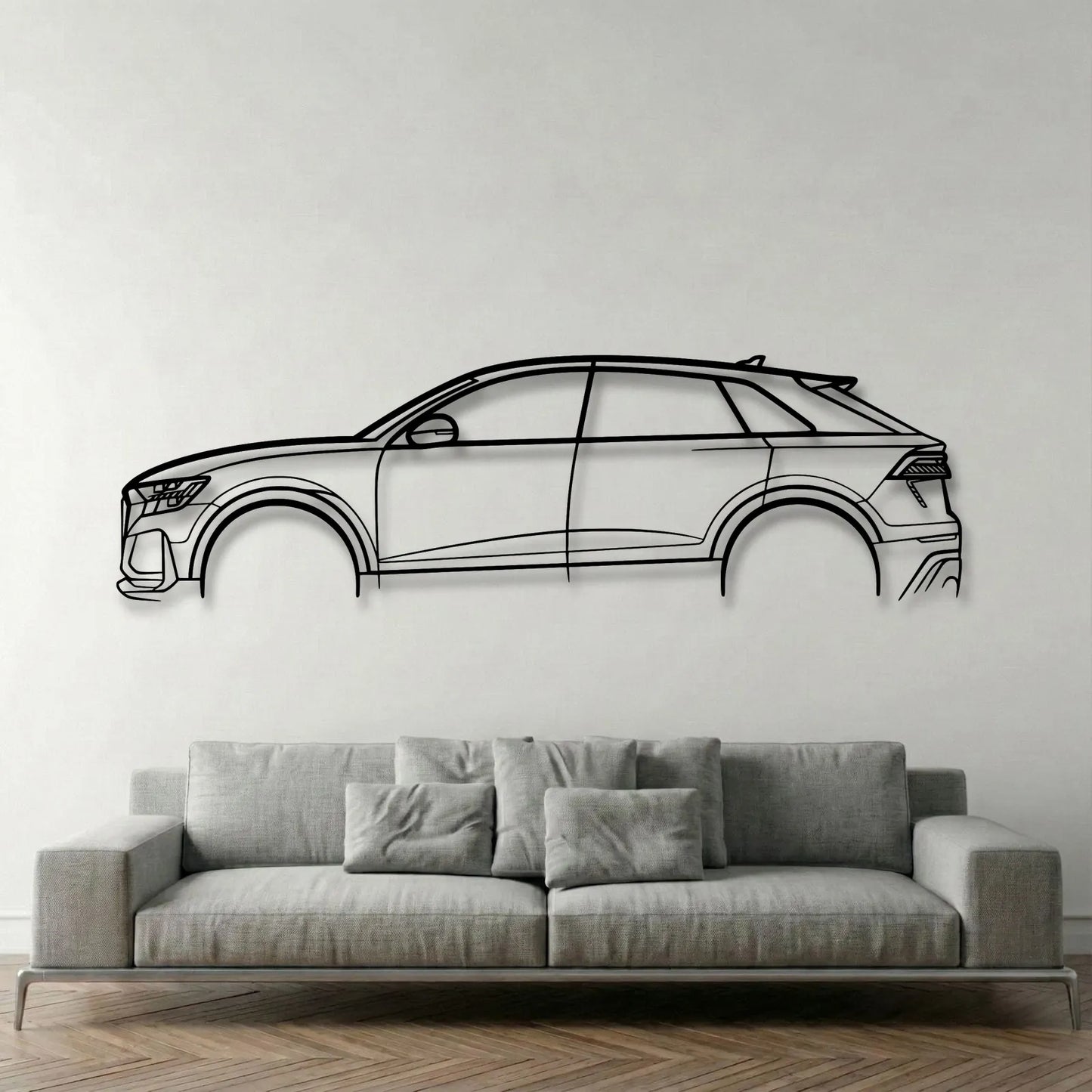 Audi RSQ8 Metal Wall Art - DopeCars