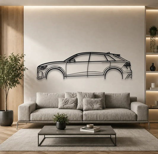 Audi RSQ8 Metal Wall Art - DopeCars