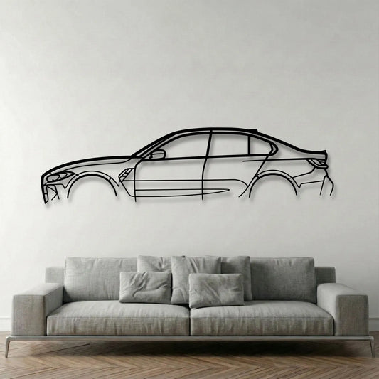 BMW M3 (G80) Metal Wall Art - DopeCars