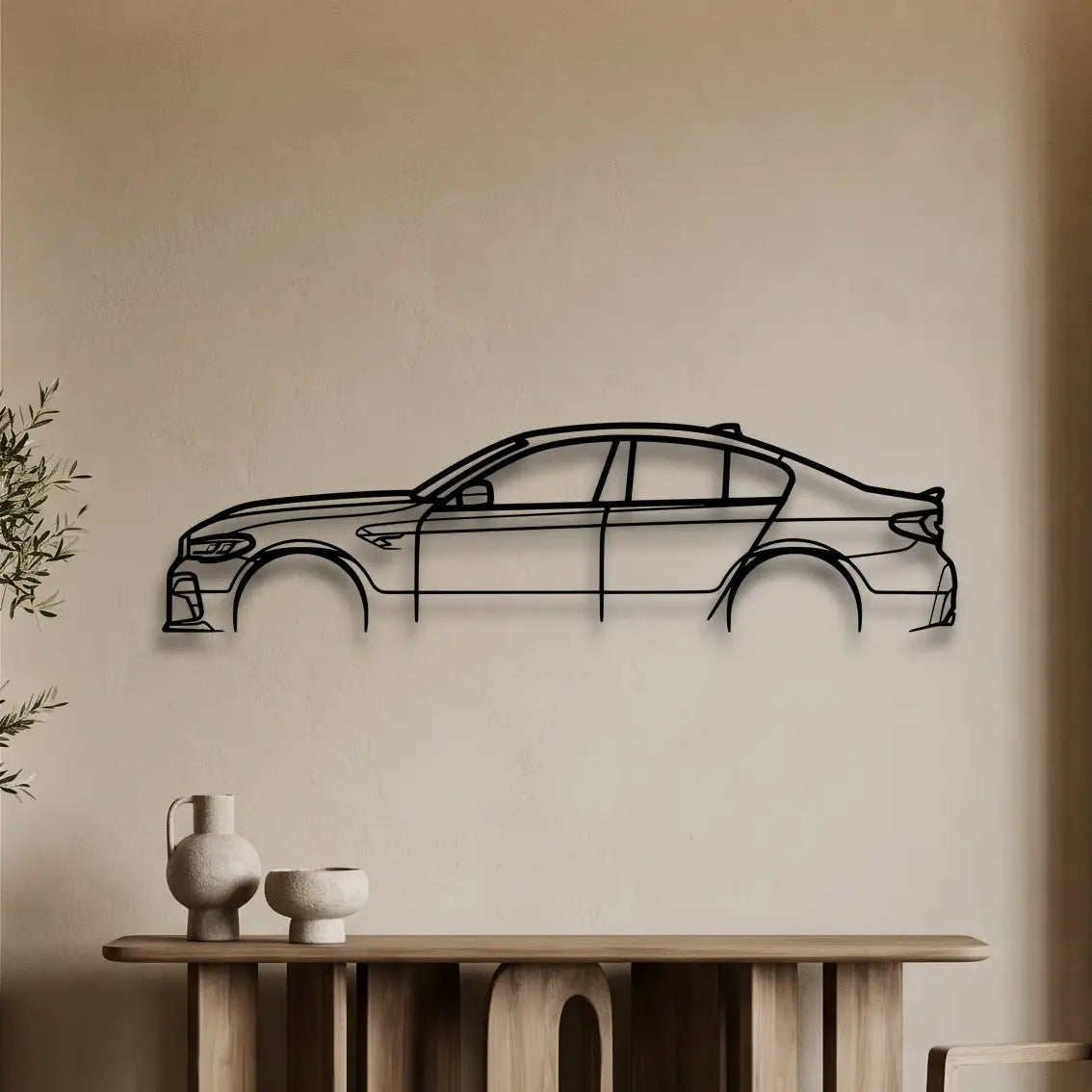 BMW M5 (F90 LCI) Metal Wall Art - DopeCars
