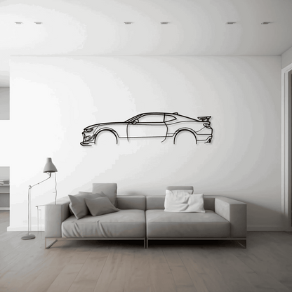 CHEVROLET CAMARO ZL1 METAL WALL ART - DopeCars