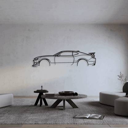 CHEVROLET CAMARO ZL1 METAL WALL ART - DopeCars