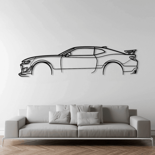 CHEVROLET CAMARO ZL1 METAL WALL ART - DopeCars