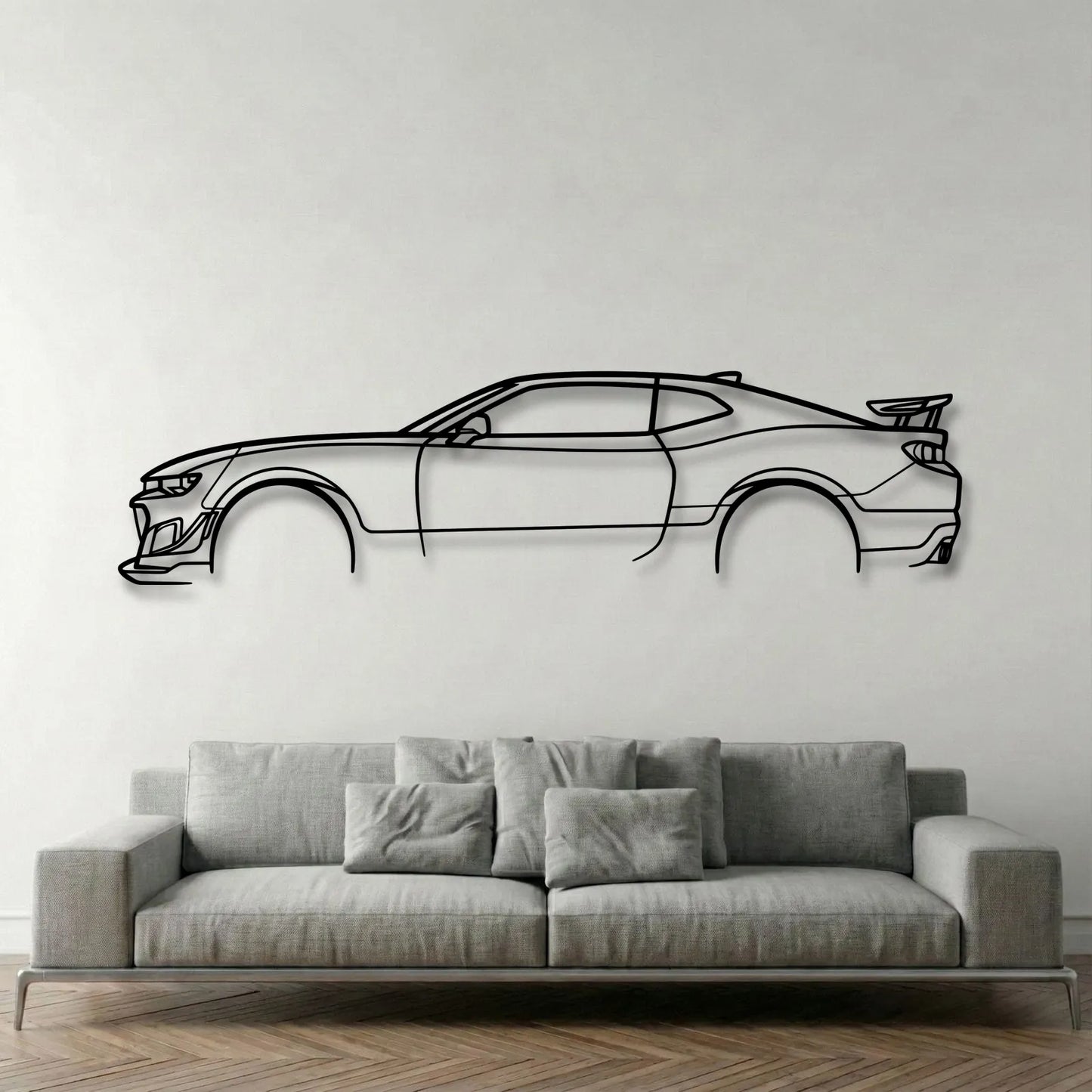 Chevrolet Camaro ZL1 Metal Wall Art - DopeCars