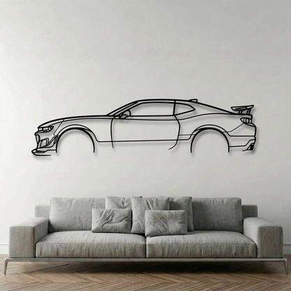 Chevrolet Camaro ZL1 Metal Wall Art - DopeCars