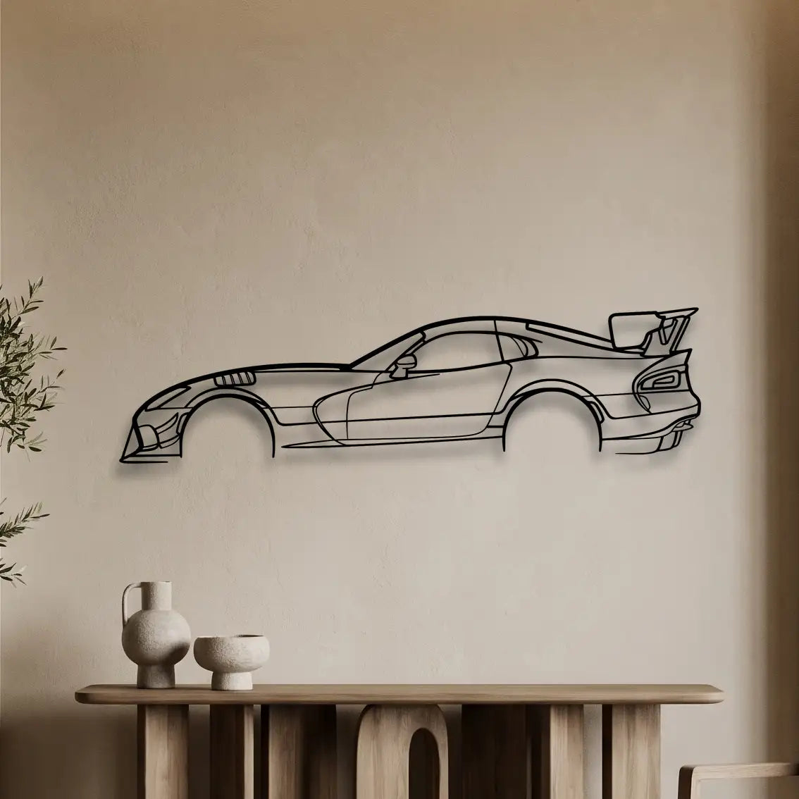 Dodge Viper ACR Metal Wall Art - DopeCars