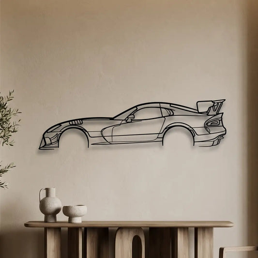 Dodge Viper ACR Metal Wall Art - DopeCars