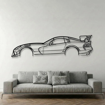 Dodge Viper ACR Metal Wall Art - DopeCars