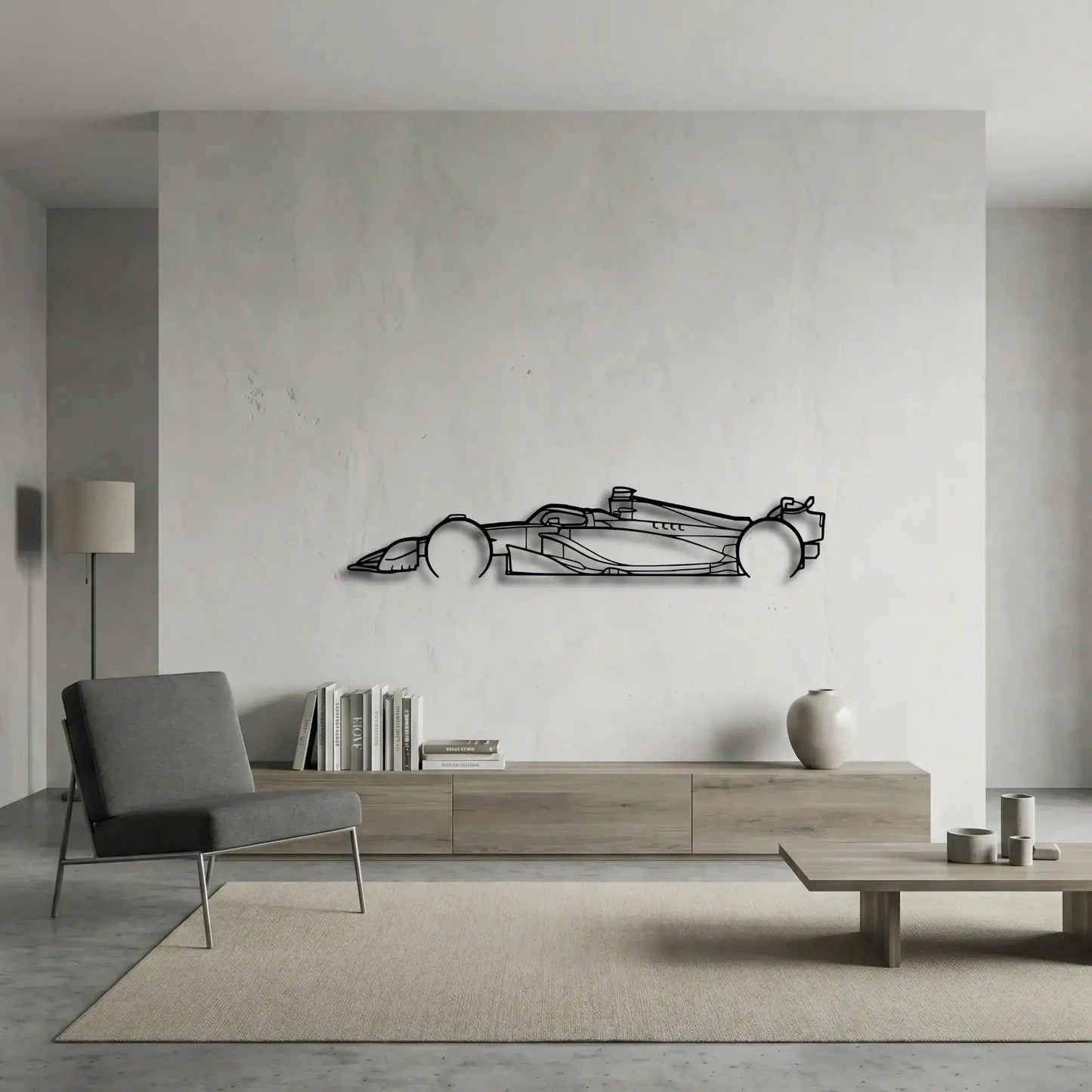 F1 2024 SF-24 Metal Wall Art