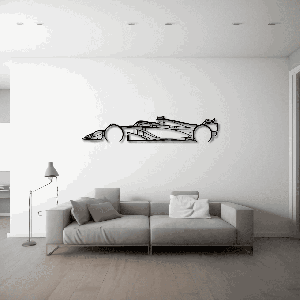 F1 2024 SF-24 METAL WALL ART - DopeCars
