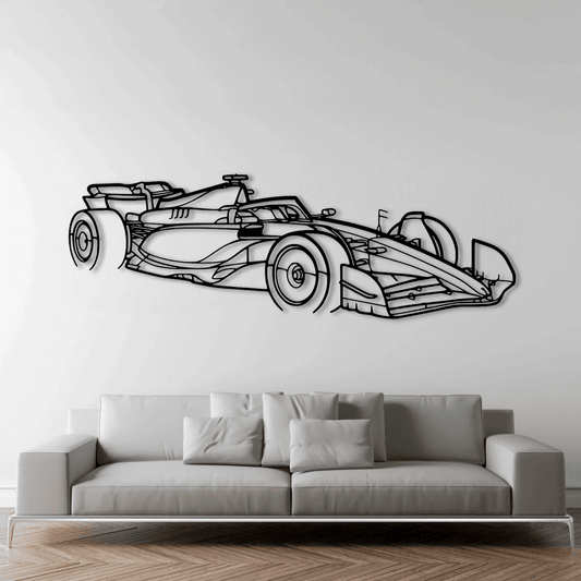 F1 2024 SF-24 ANGLE METAL WALL ART - DopeCars